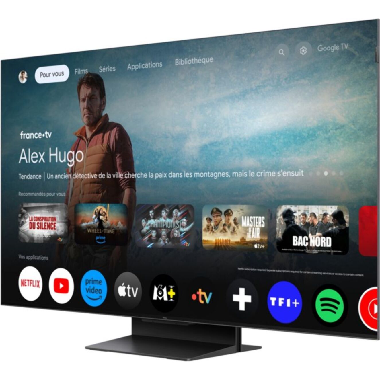 TV Mini LED TCL 50C79K (2025) 50" (126 cm) 4K Ultra HD - 144Hz, Google TV