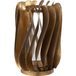 J-Line photophore Tina - fer/verre - or