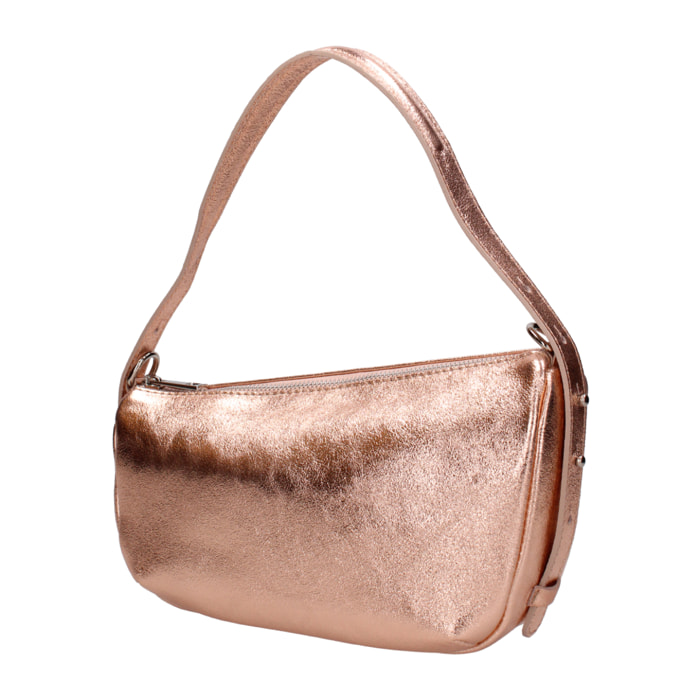 Borsa a spalla da donna In Vera pelle Made in Italy 26x15x10 cm