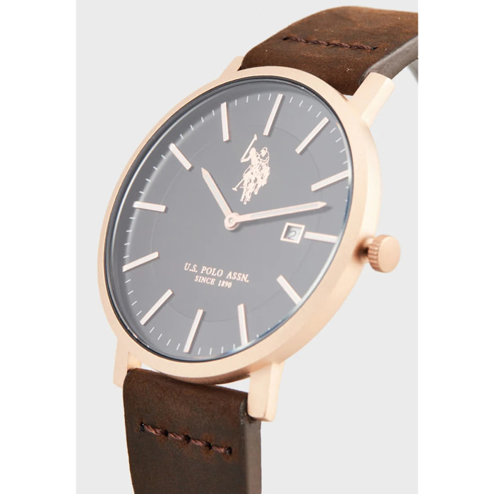Orologio U.S. Polo Assn. In pelle
