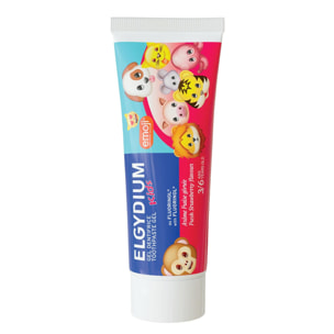Elgydium Kids - Dentifrice Emoji Fraise 50 ml