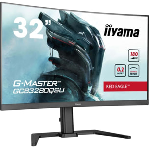 Ecran PC Gamer IIYAMA G-MASTER GCB3280QSU-B2 32'' Plat IPS