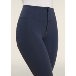 Pantaloni push up WR.UP® 7/8 superskinny vita alta con zip