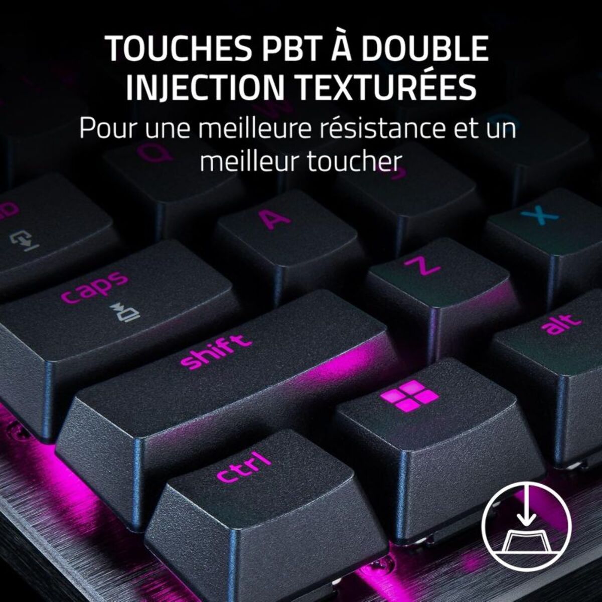 Clavier gamer RAZER Huntsman V3 Pro Tenkeyless Noir