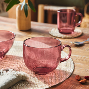 4 tasses Jumbo 50cl Terracotta Alba - Luminarc