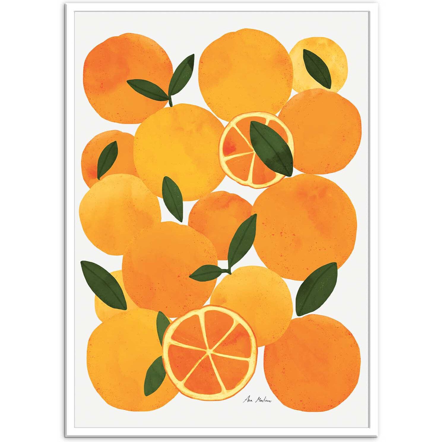 Affiche - Mediterranean oranges - El Buen Limon
