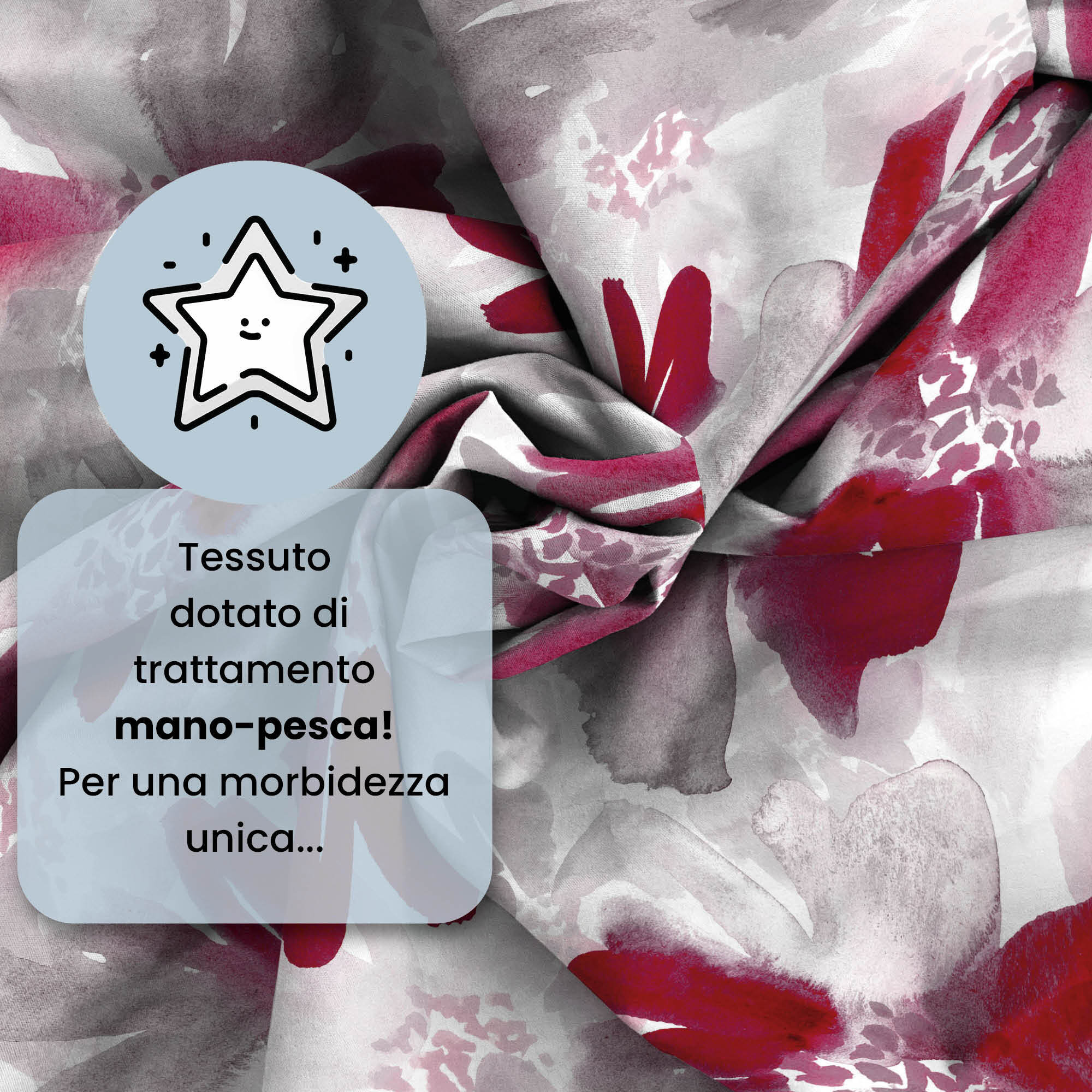 COMPLETO LETTO FASHION, 100% Microfibra, No Stiro - PASSION