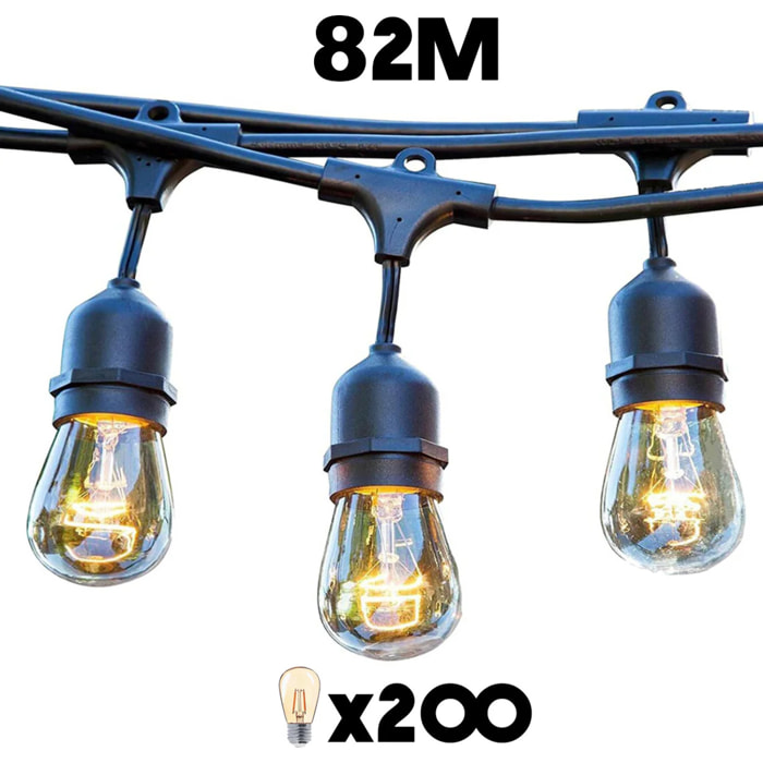 Lot de 20 guirlandes MAFY LIGHT CONNECTABLE 6M