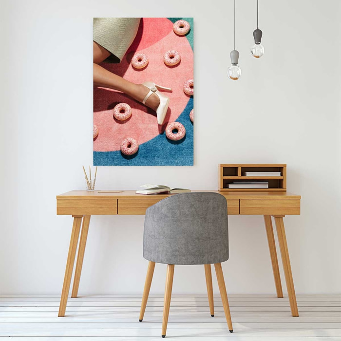 Tableau rose Pink Pique-Nique Tableau alu Dibond