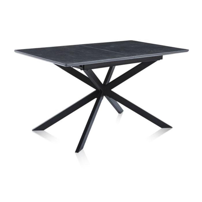 Mesa de comedor extensible Onix Negro