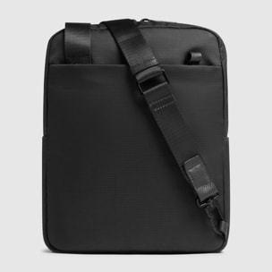 Piquadro Borsello porta iPad® in tessuto riciclato e pelle con protezione RFID