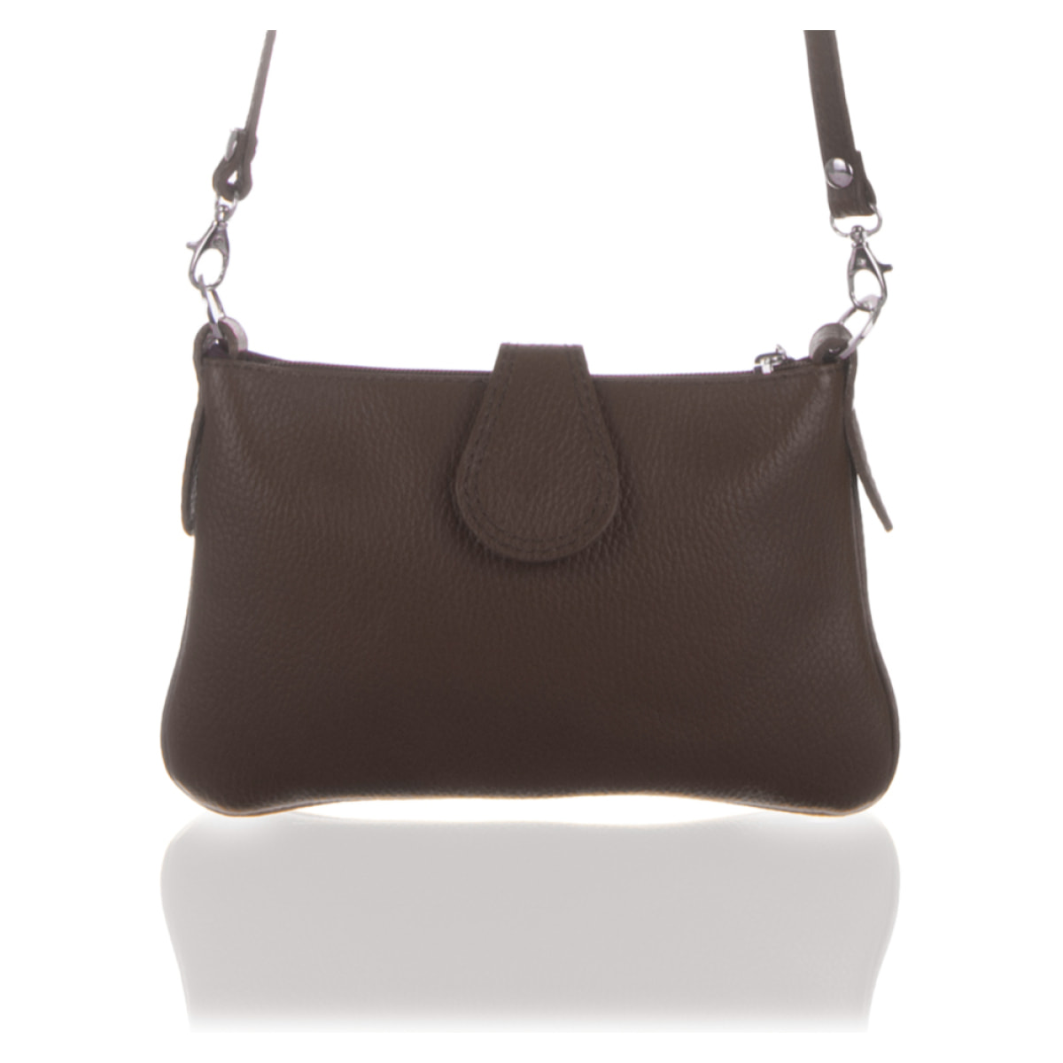 Allerona Bolso de mano Mujer.Piel auténtica Dollaro