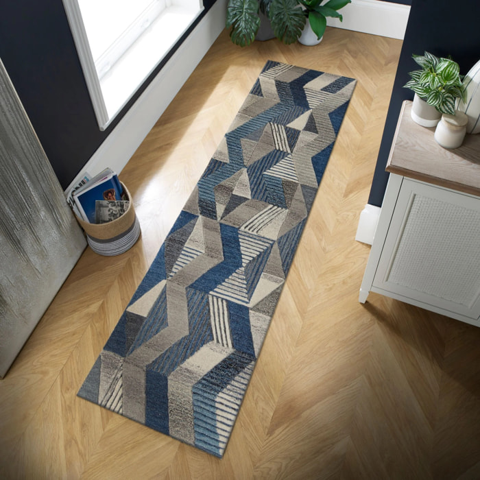 Tapis de couloir en laine ASHER