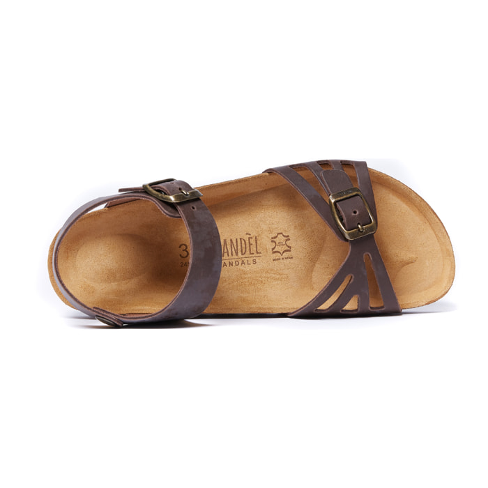 Sandalo Mandèl Marrone