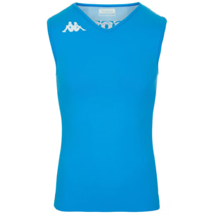 Kappa - Skin T-Shirts & Top Donna Blu - KAPPA4SKIN KOMBAT NANKV