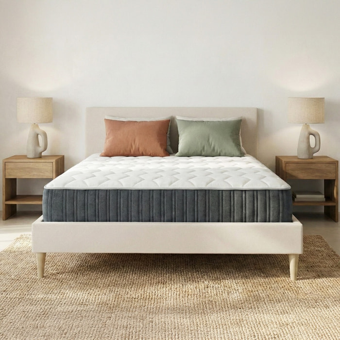 Matelas mémoire de forme - Mousse Ergo HR - MEMO PRESTIGE