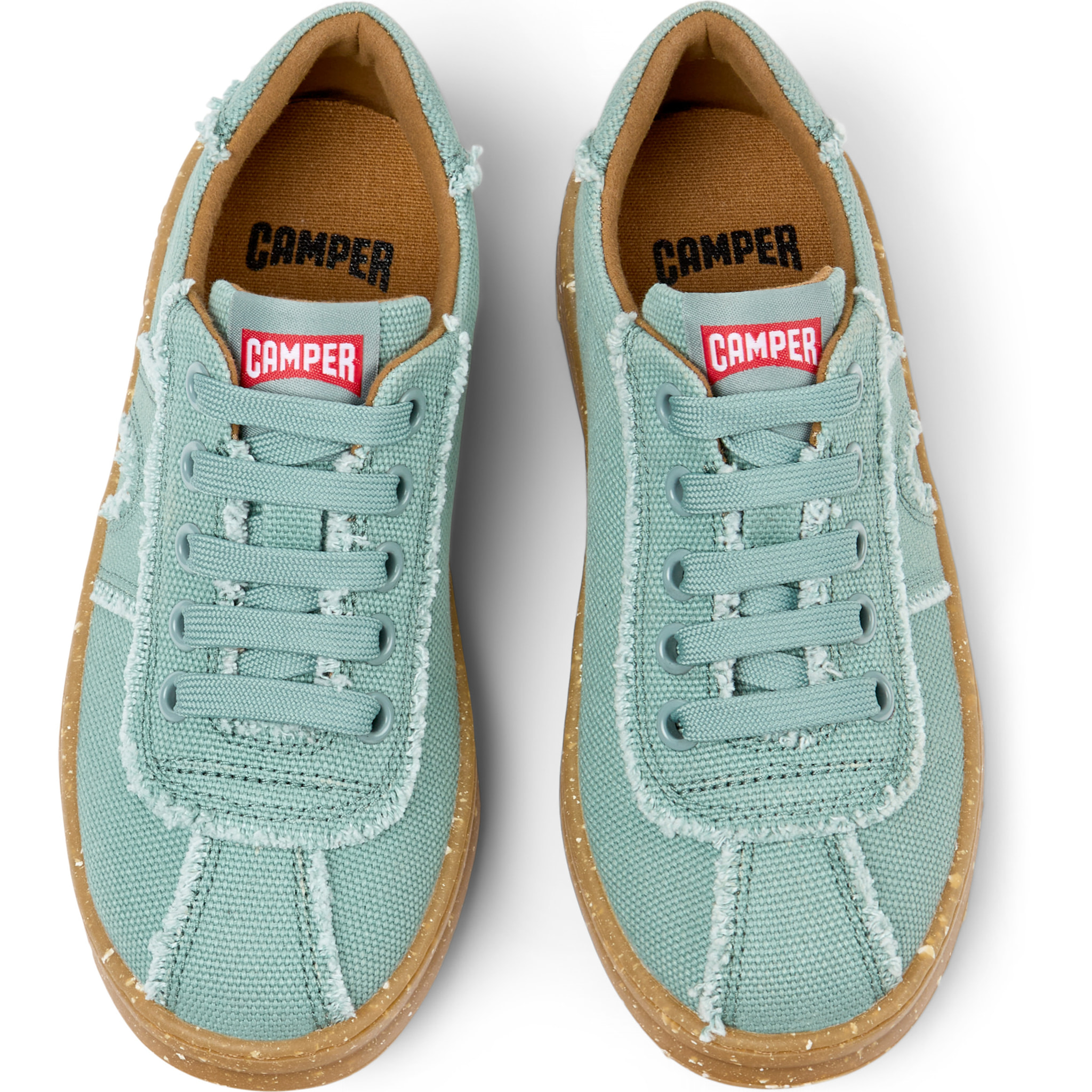 Sneakers - CAMPER Runner Four - Verde - Tessuto naturale