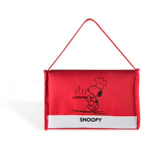 Borsa termica 7 L Excelsa – Peanuts, Poliestere Rosso Snoopy