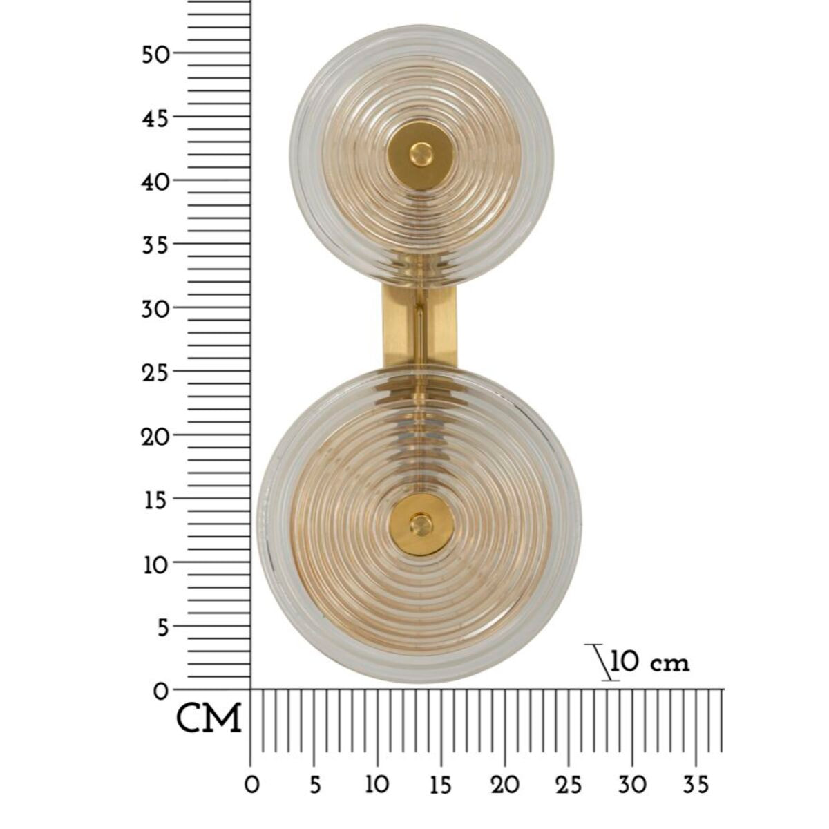 LAMPADA DA MURO VENICE CM 25X10X52