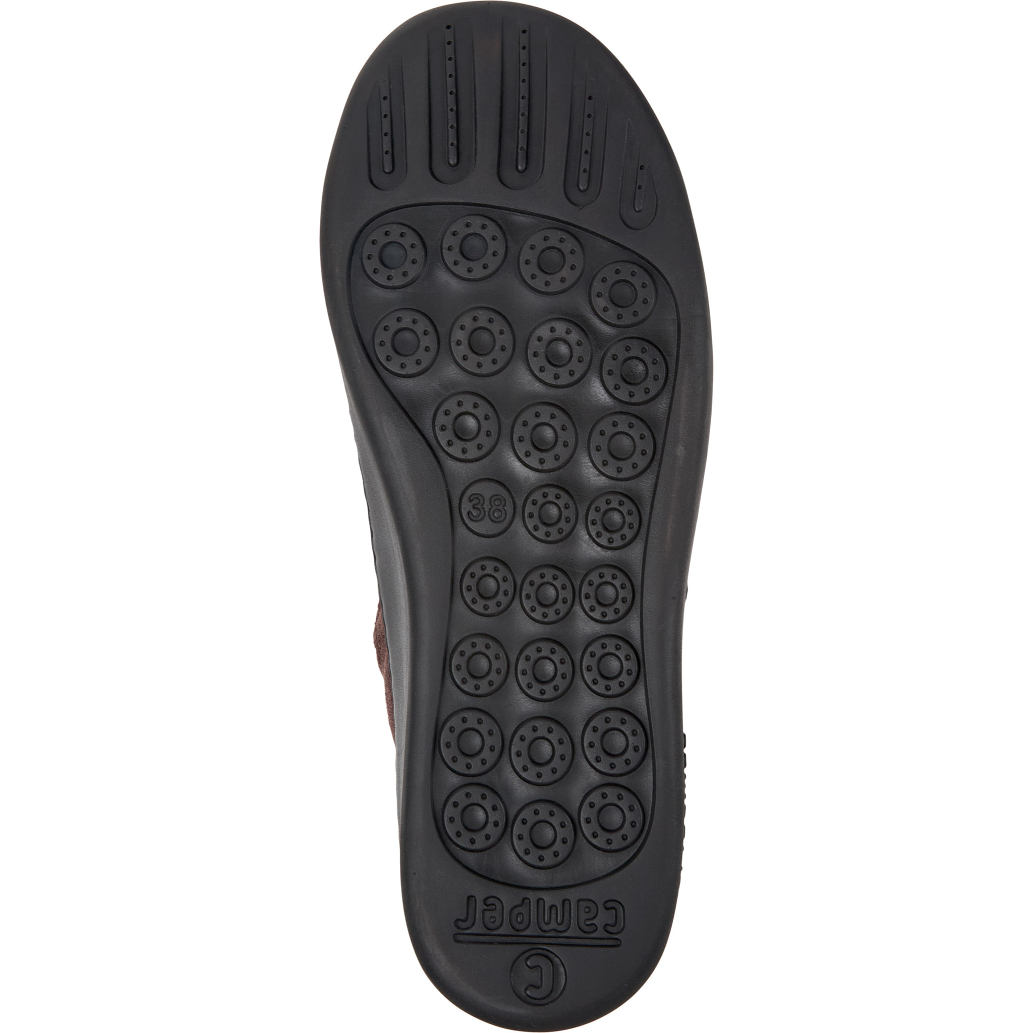 Zapatillas - CAMPER Peu Touring - Marron - Piel de ante