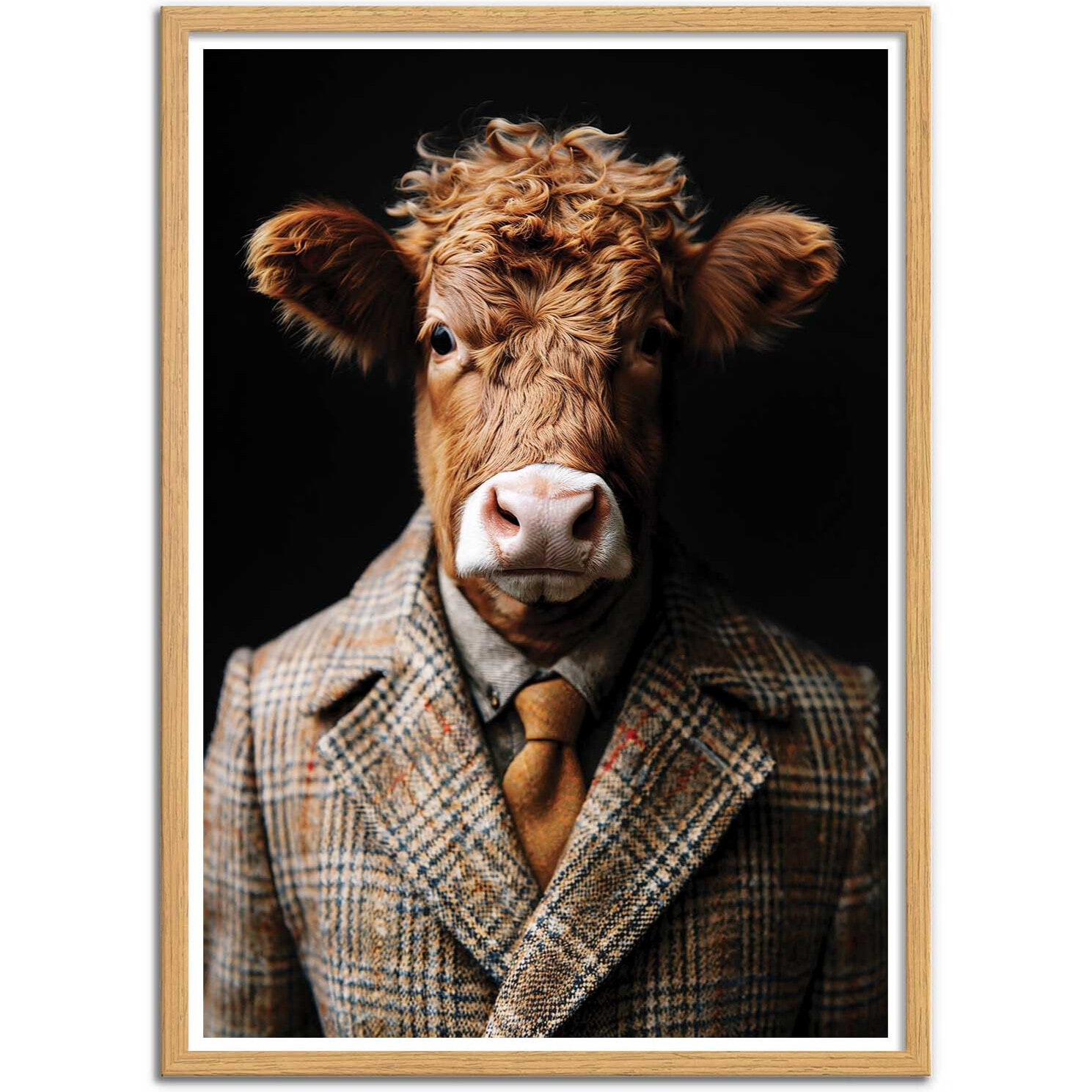 Affiche - Cow Wild Suits - Philippe Hugonnard