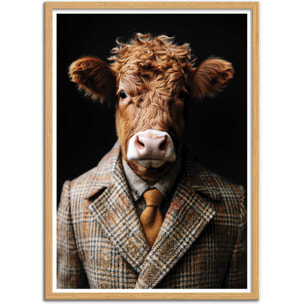Affiche - Cow Wild Suits - Philippe Hugonnard