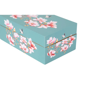 Set 2 Cajas Floral 25x15x11/20x12x8 Cm