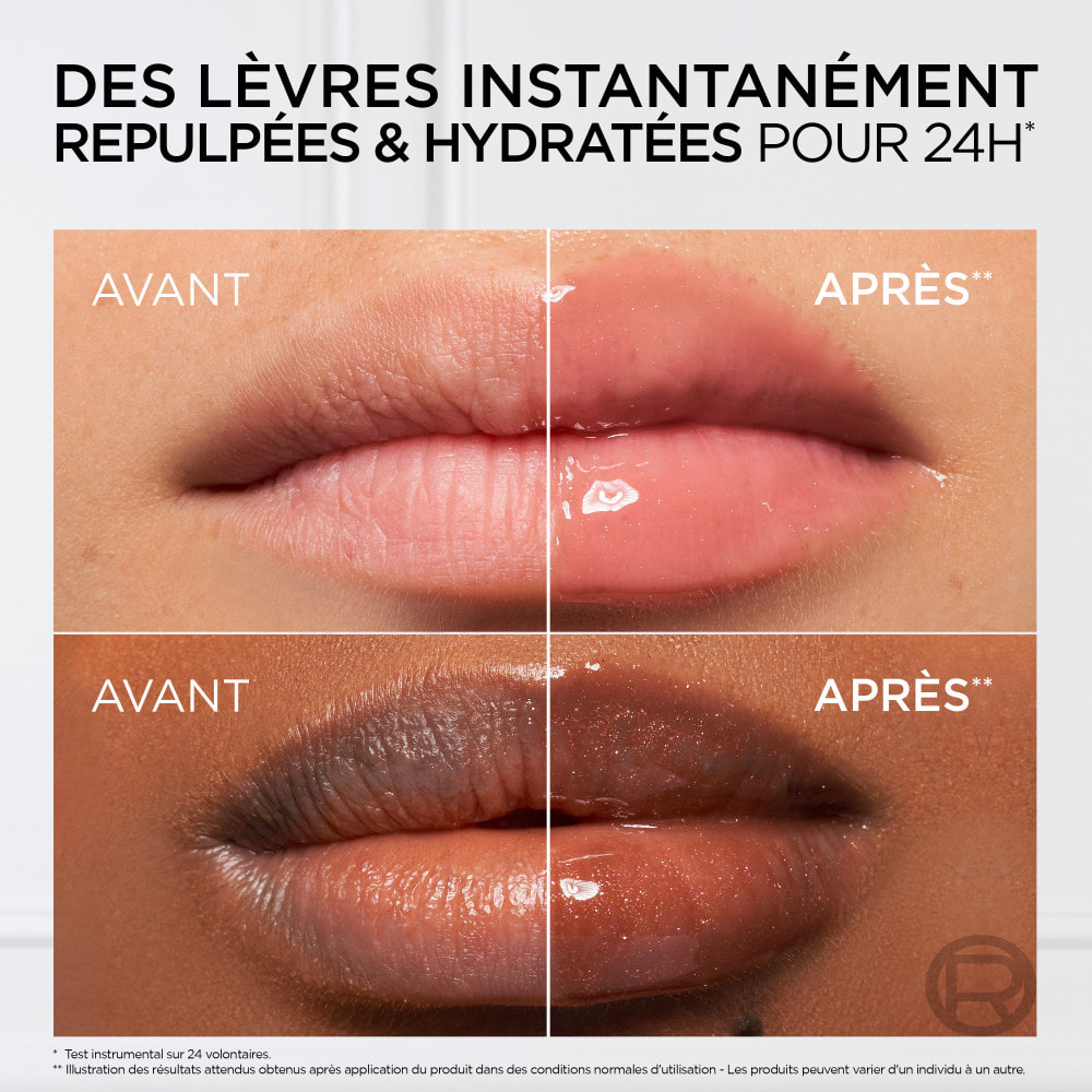 L'Oréal Paris Plump Ambition Lip Oil 101 Cristal Clear 5ml