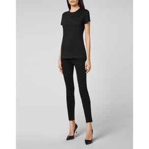 PHILIPP PLEIN T-Shirt Round Neck SIGNATURE