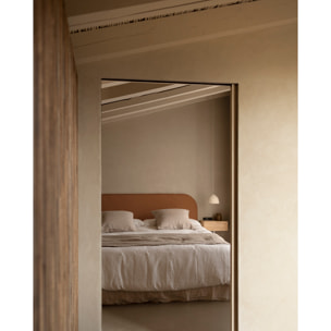 Funda para cabecero de bouclé cobre de varias medidas