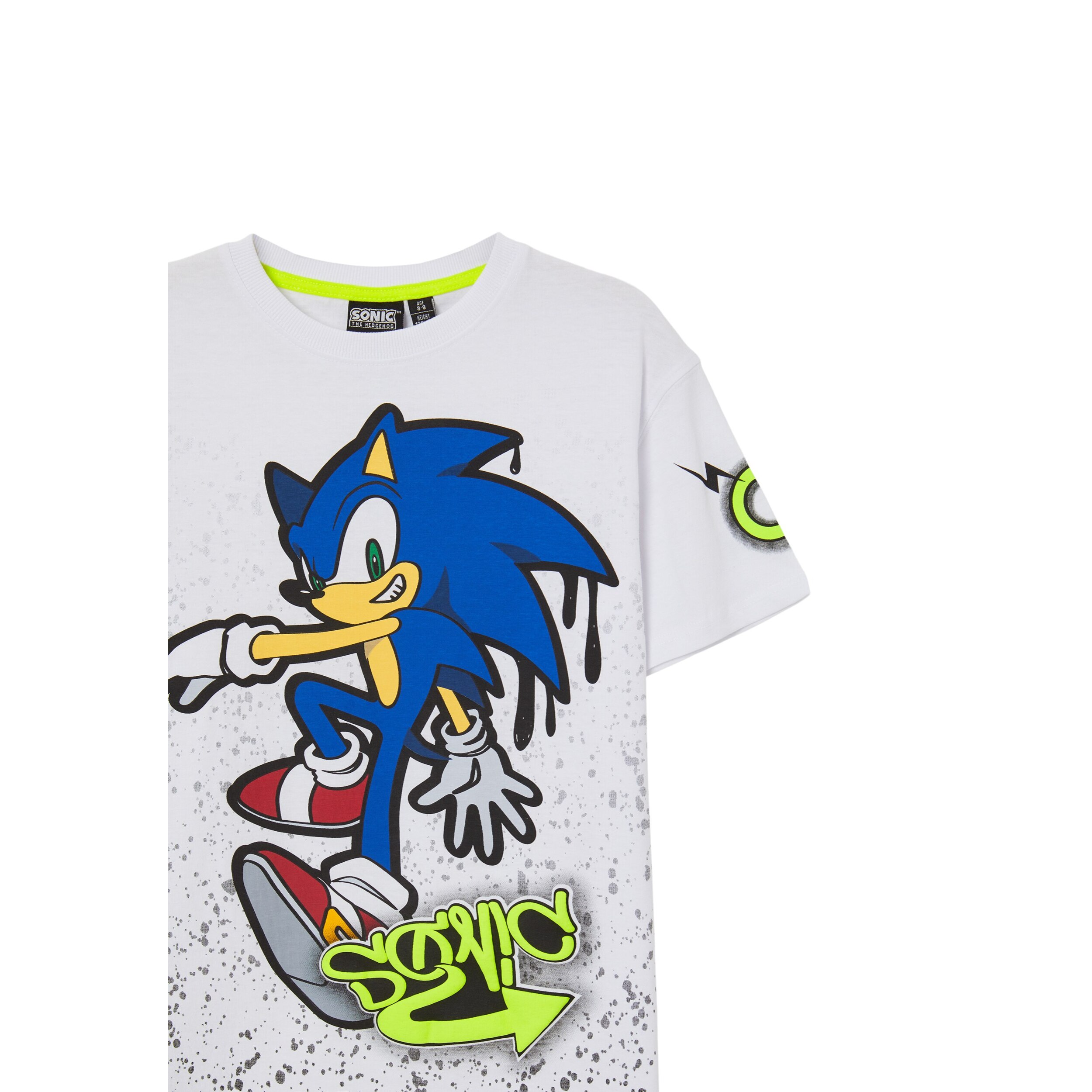 T-shirt stampa Sonic