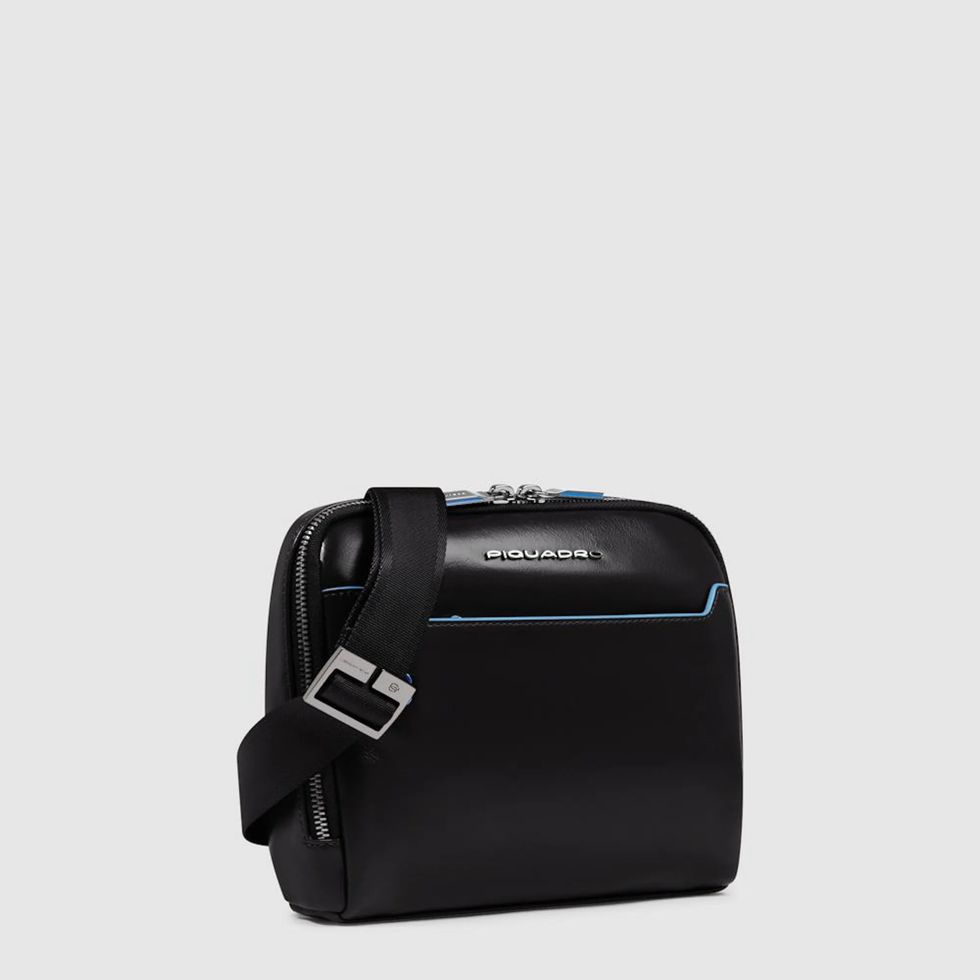 Piquadro Borsello in pelle schermato con protezione RFID