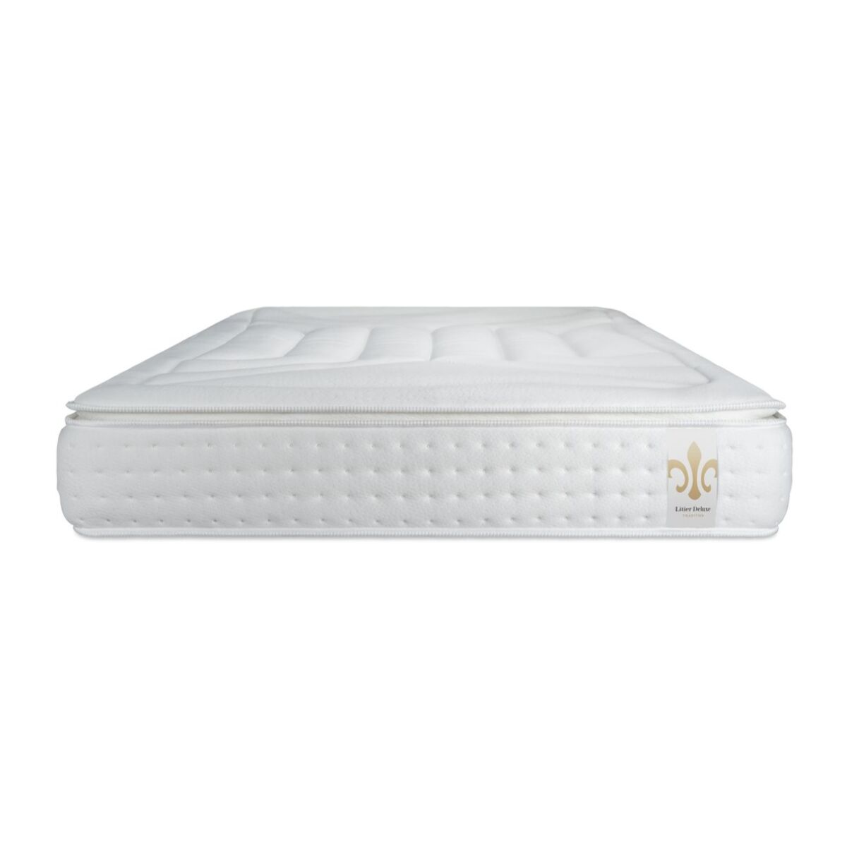 Matelas Vingt-Quatre PLUS - 24cm - Ressorts ensachés et mémoire de forme - Surmatelas intégré - Confort hôtelier