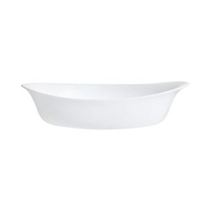 Plat à four ovale  21 x 13,5 cm Smart Cuisine Carine 250°C - Luminarc - opale culinaire extra léger et résistant