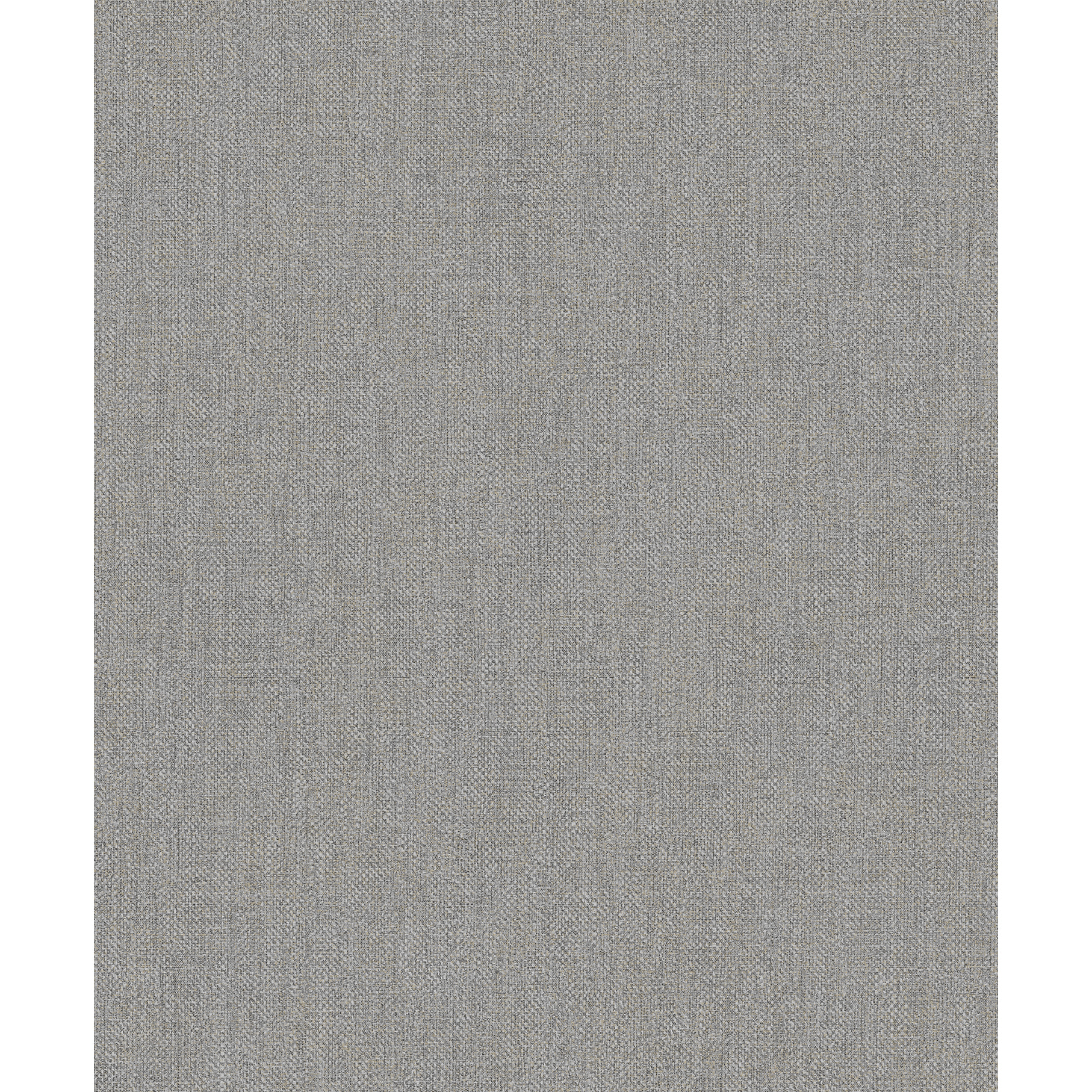 Papier peint uni effet toile jute gris anthracite