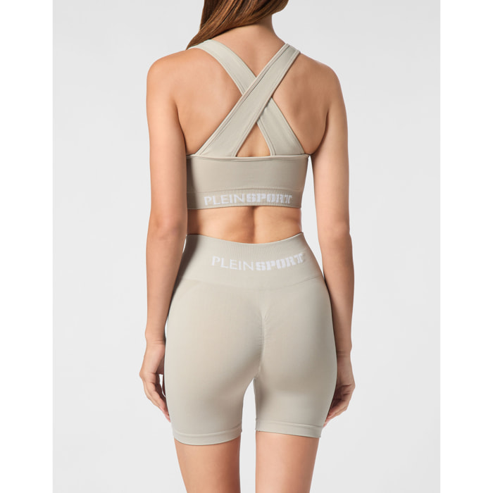 PLEIN SPORT Sports Bra LOGO