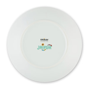Servizio piatti 18 pezzi Excelsa – Jaipur, Porcellana Bianco