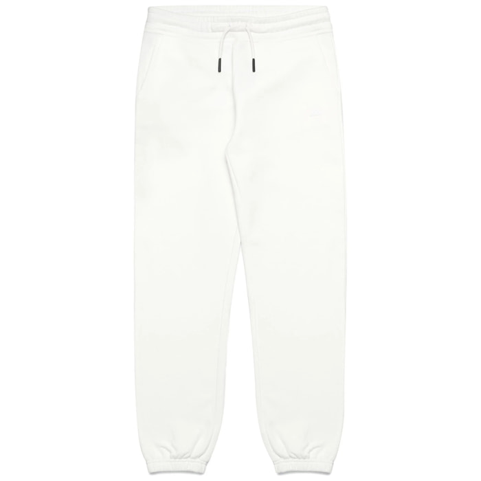Kappa - Pantaloni Donna Bianco - Elmire Brushed
