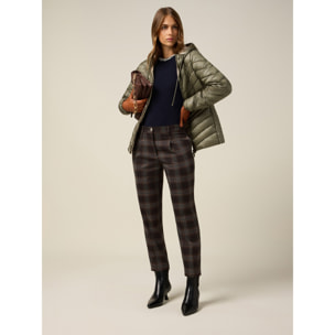 Oltre - Piumino lightweight con cappuccio - Verde militare