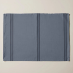 Lot de 2 sets de table anti-taches Nua Bleu Clair