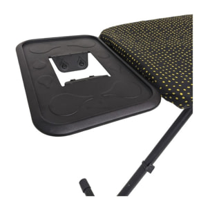 Table à  repasser - Hauteur ajustable - Haute qualité Spécial central vapeur Noir MSV