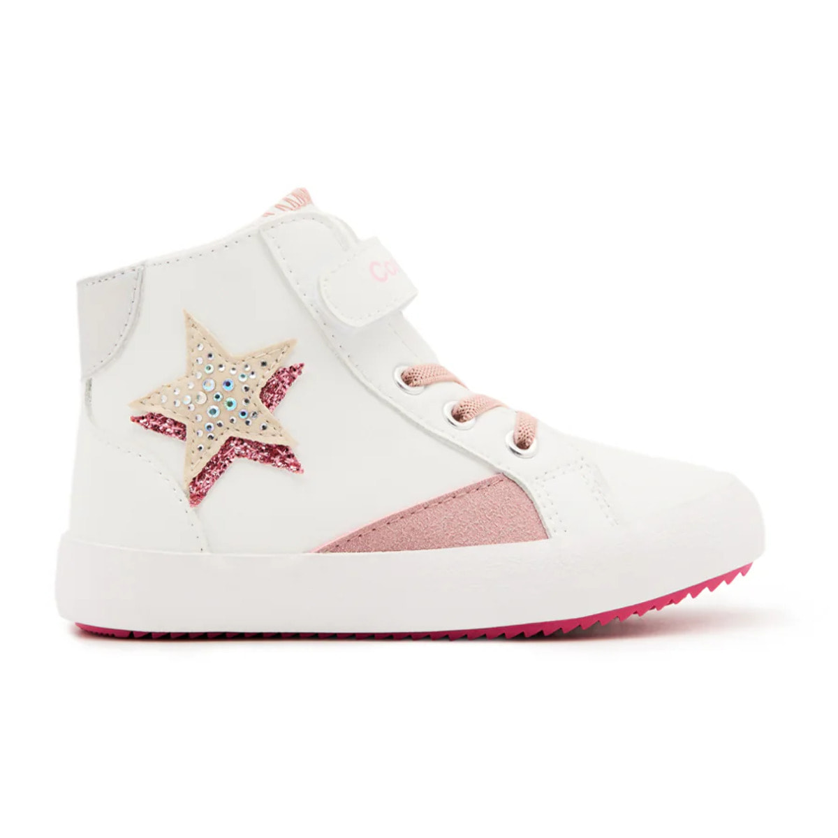 Zapatillas Altas Estrella Blanco