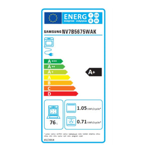 Four encastrable fonction vapeur SAMSUNG NV7B5675WAK