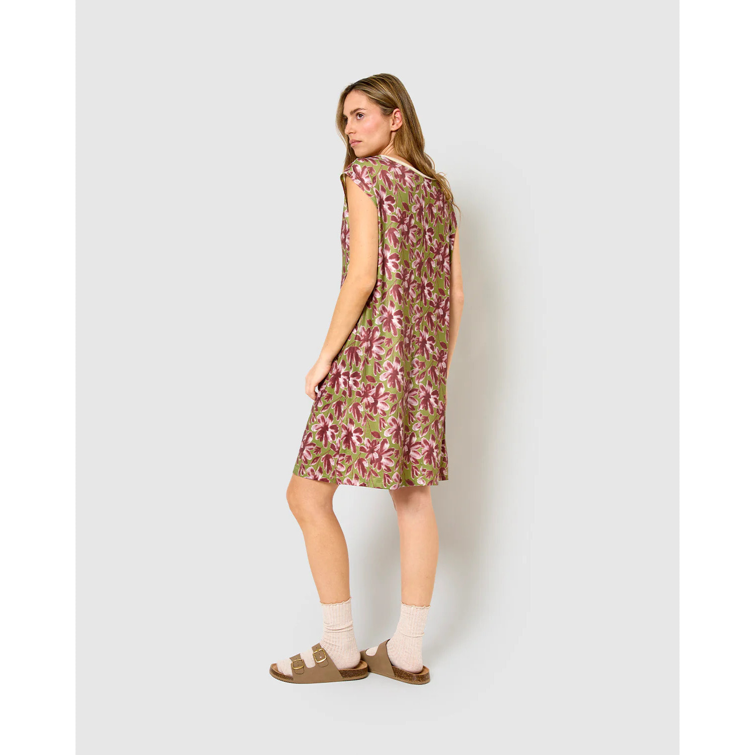 Vestido corto soft meladi verde