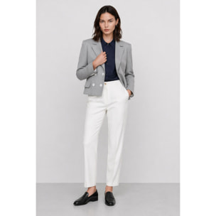 Kocca - Giacca sartoriale da donna in misto viscosa con revers Donna