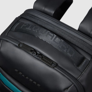 Piquadro Zaino trolley cabina undeseater in tessuto resistente all'acqua con porta pc e protezione antiurto