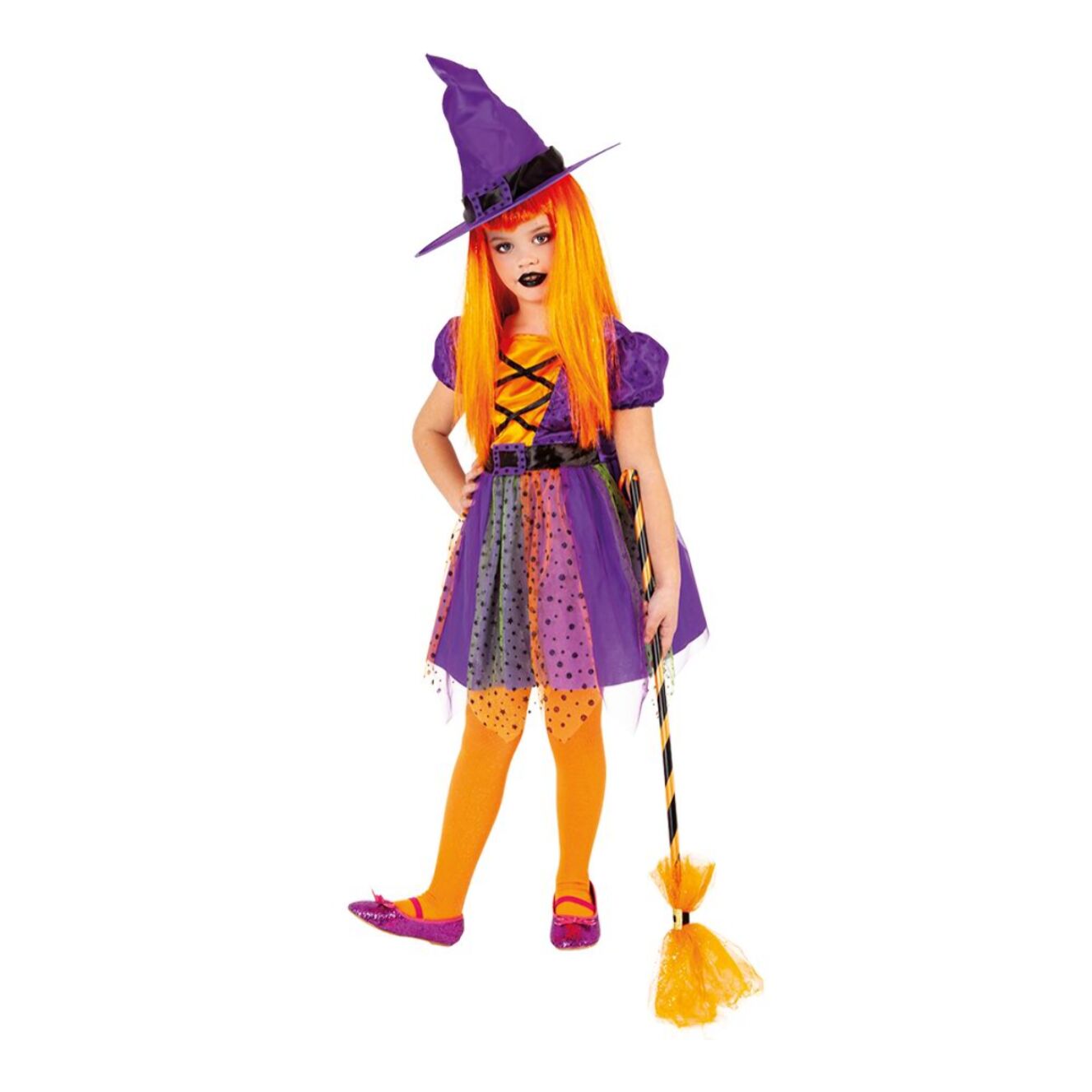 DISFRAZ BRUJA SUPERSTAR PURPY INF