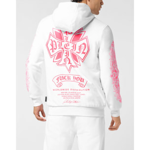PHILIPP PLEIN Hoodie Sweatjacket CHROME