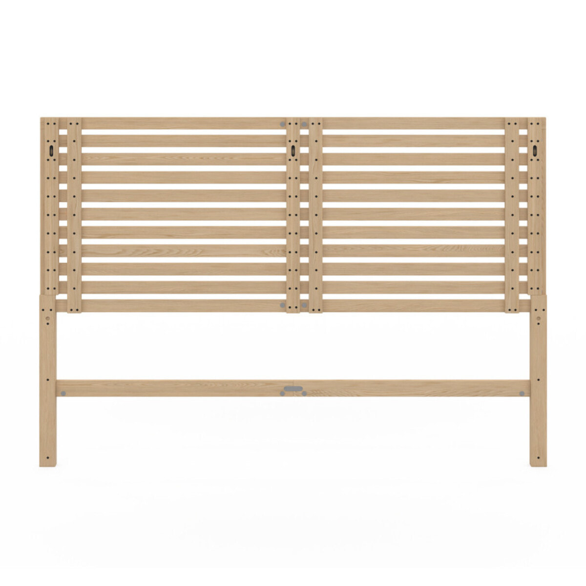 Tête de lit sur pieds Ava en tasseaux 160cm