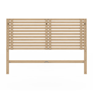 Tête de lit sur pieds Ava en tasseaux 160cm
